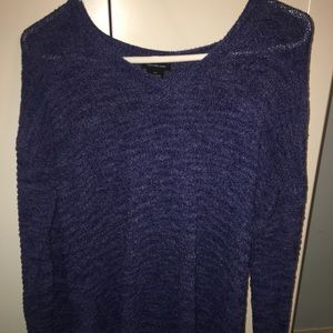 Calvin Klein lightweight blue knitted sweater